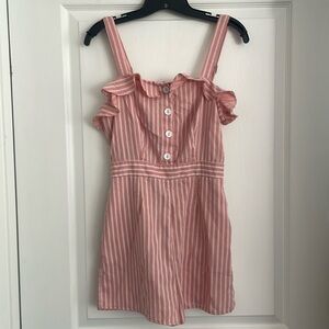 Main Strip Pink Romper
